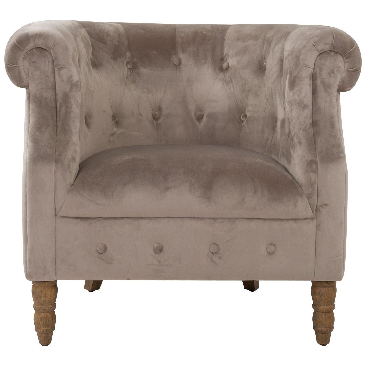 Chelsea Chesterfield Tub Chair - Eudemonia Home Goods