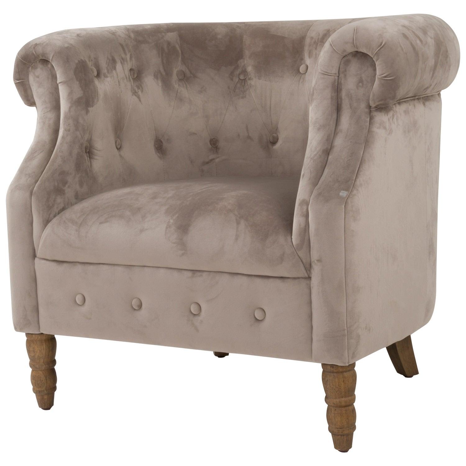 Chelsea Chesterfield Tub Chair - Eudemonia Home Goods