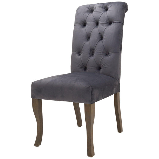 Knightsbridge Roll Top Dining Chair - Eudemonia Home Goods