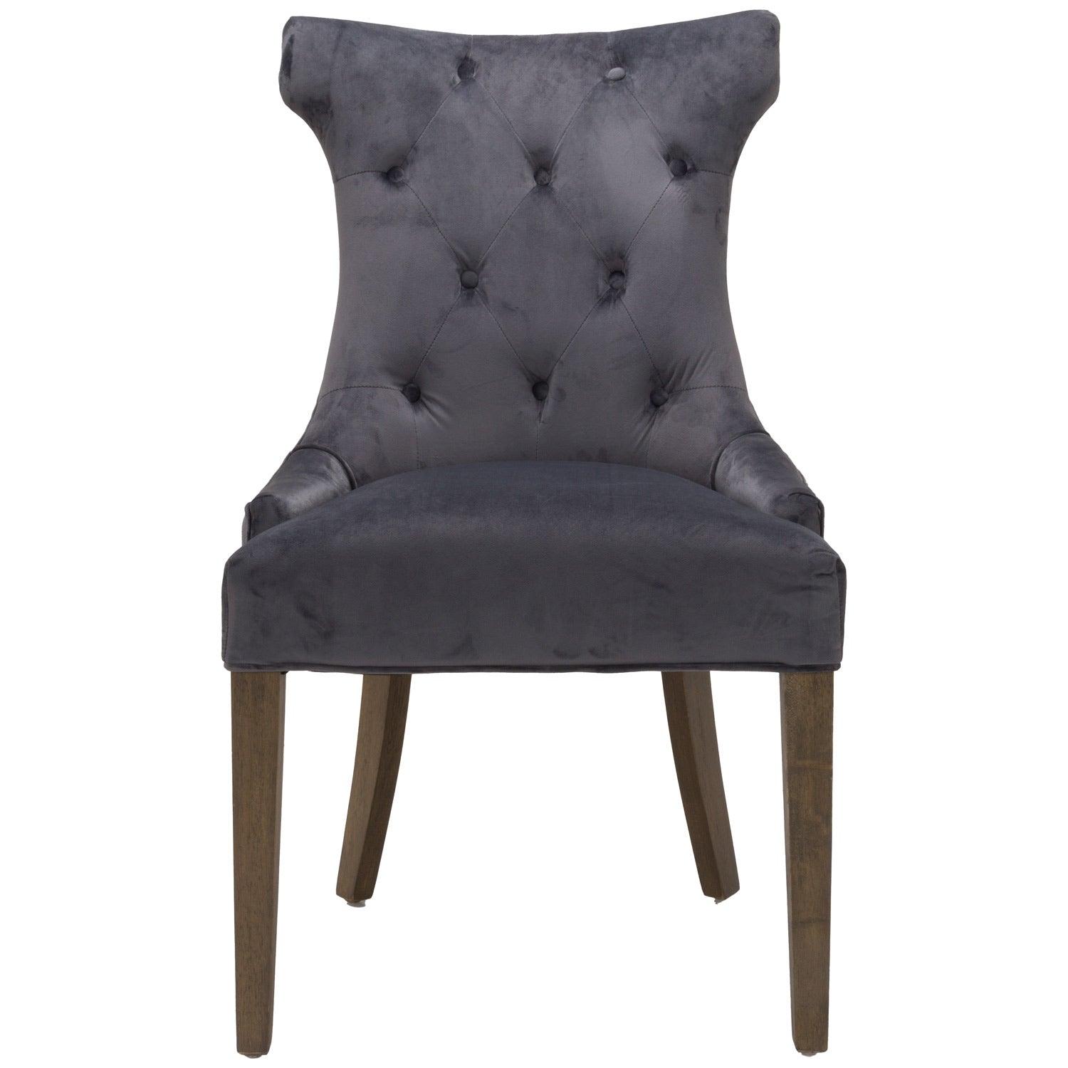 Knightsbridge High Wing Ring Backed Dining Chair - Eudemonia Home Goods