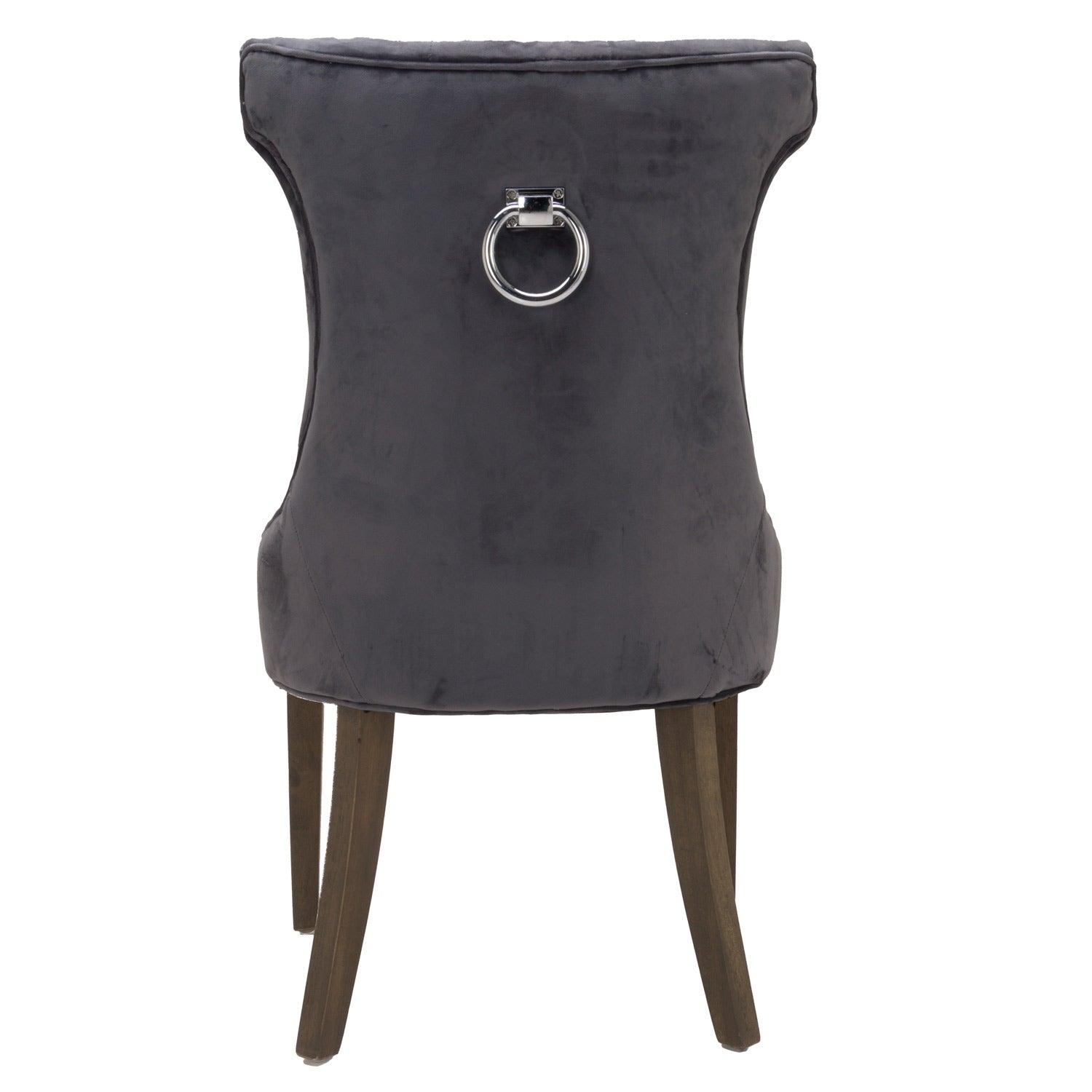 Knightsbridge High Wing Ring Backed Dining Chair - Eudemonia Home Goods