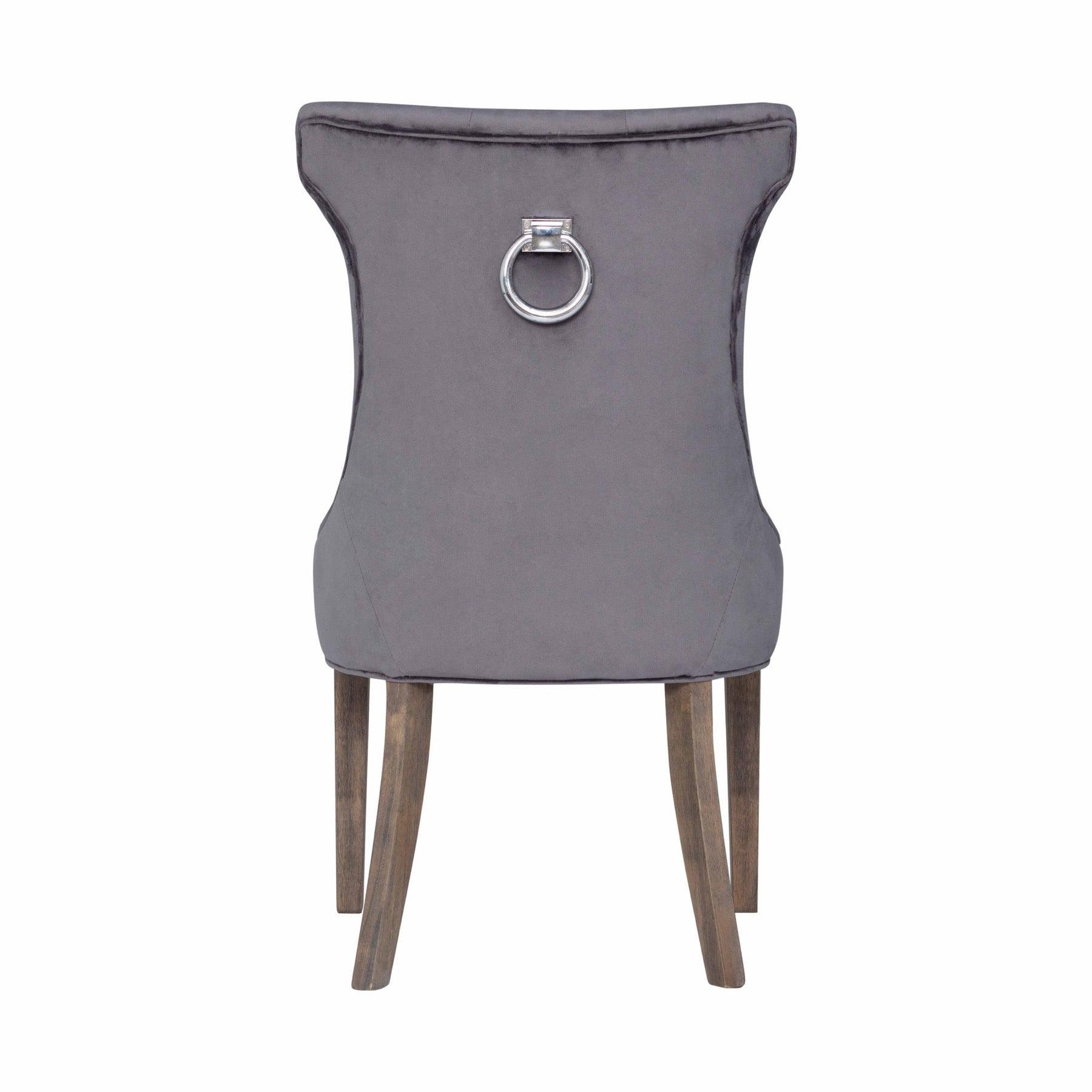 Knightsbridge High Wing Ring Backed Dining Chair - Eudemonia Home Goods