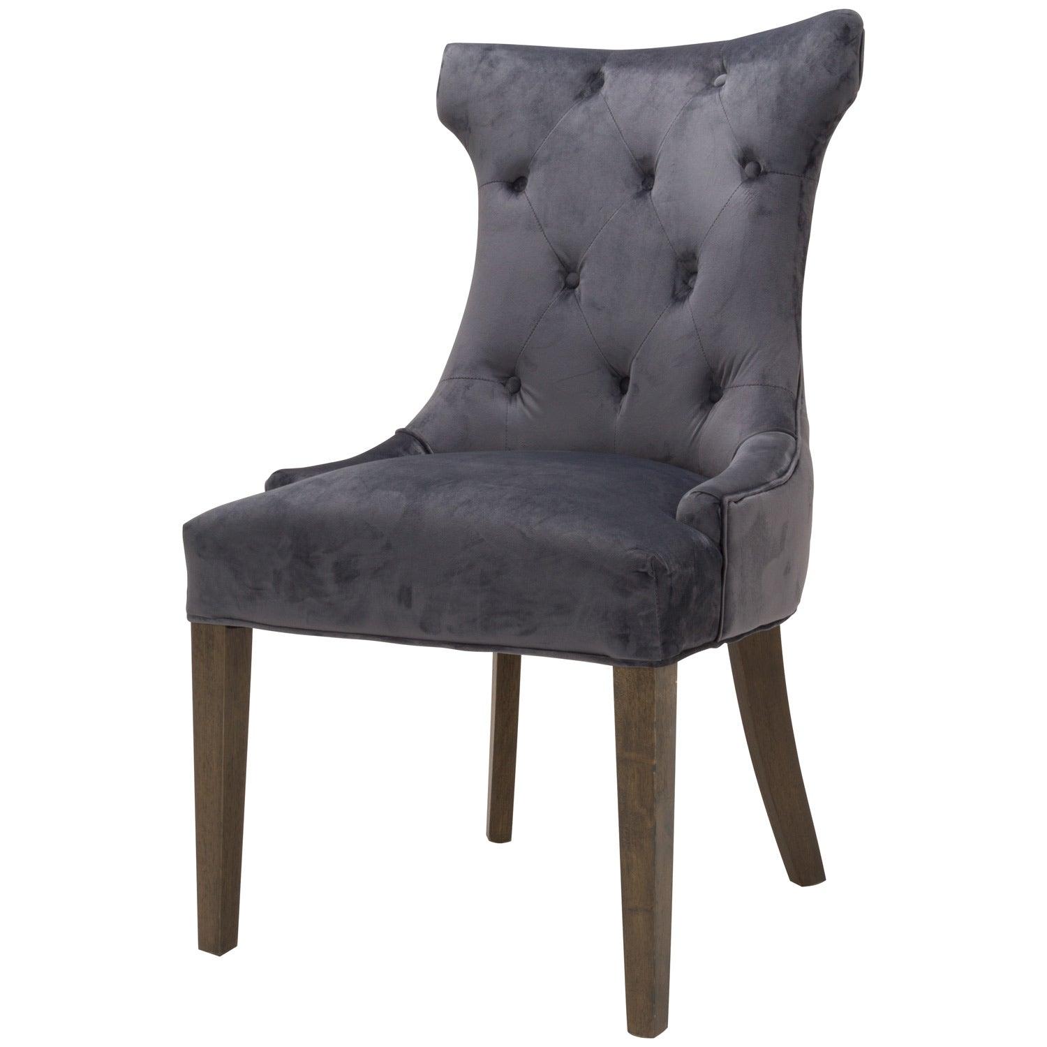 Knightsbridge High Wing Ring Backed Dining Chair - Eudemonia Home Goods