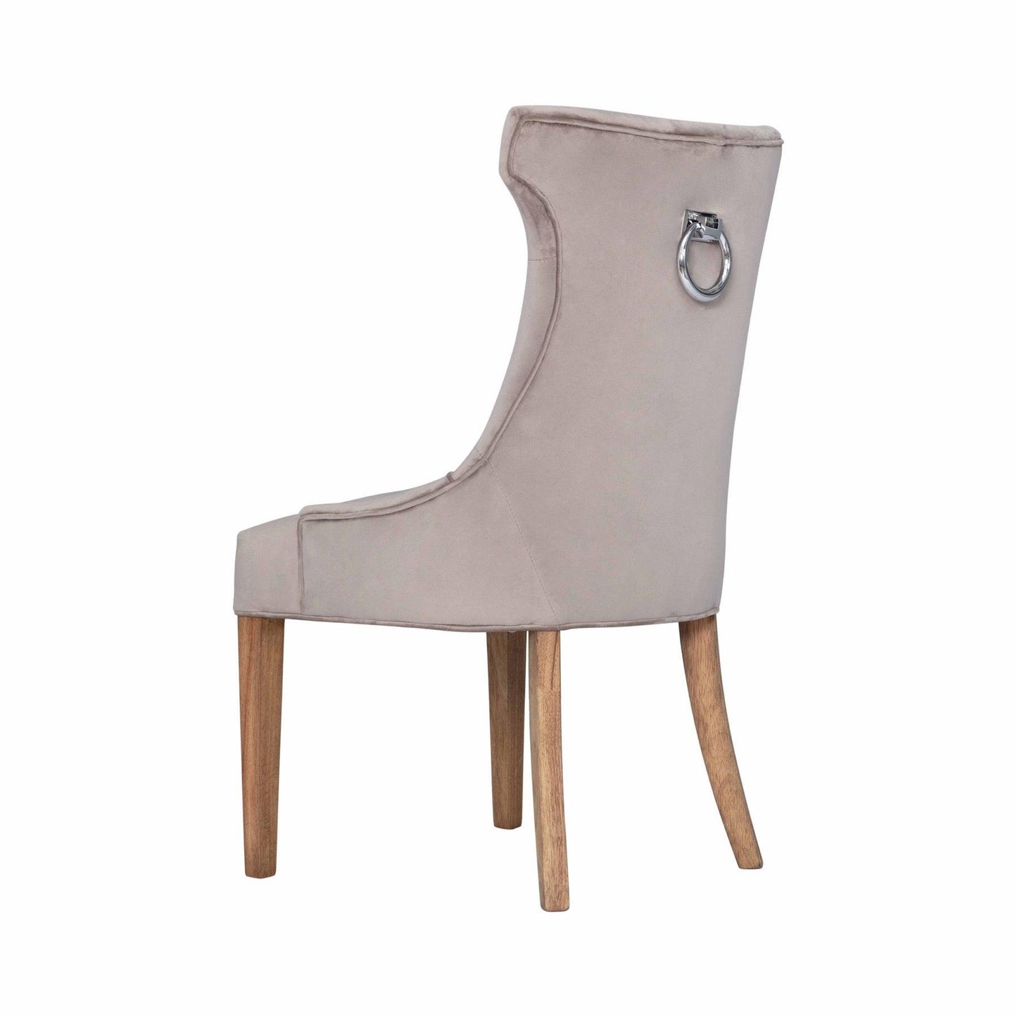 Chelsea High Wing Ring Backed Dining Chair - Eudemonia Home Goods