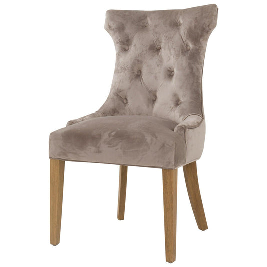 Chelsea High Wing Ring Backed Dining Chair - Eudemonia Home Goods