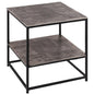 Farrah Collection Silver Side Table - Eudemonia Home Goods