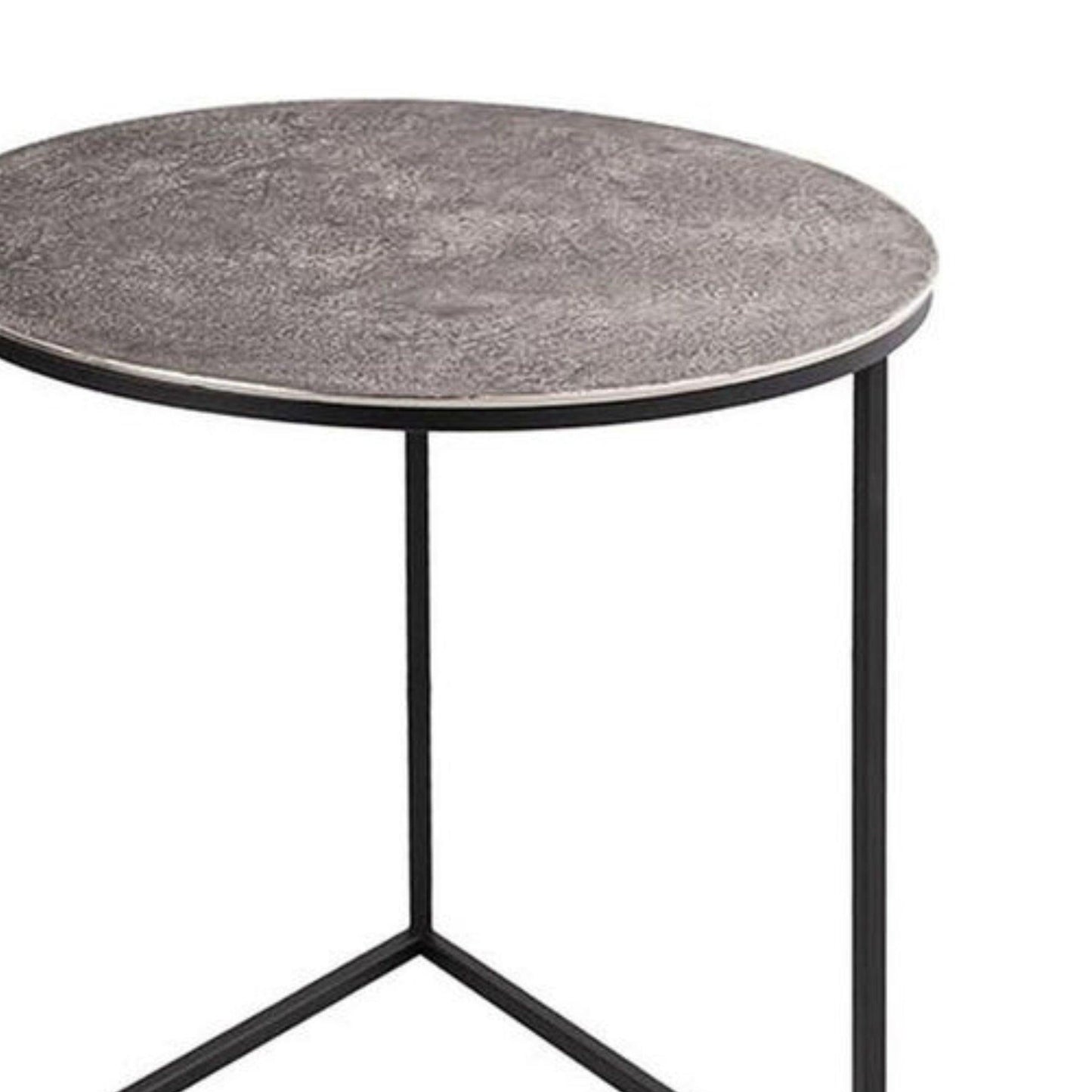 Farrah Collection Set of Three Round Tables - Eudemonia Home Goods