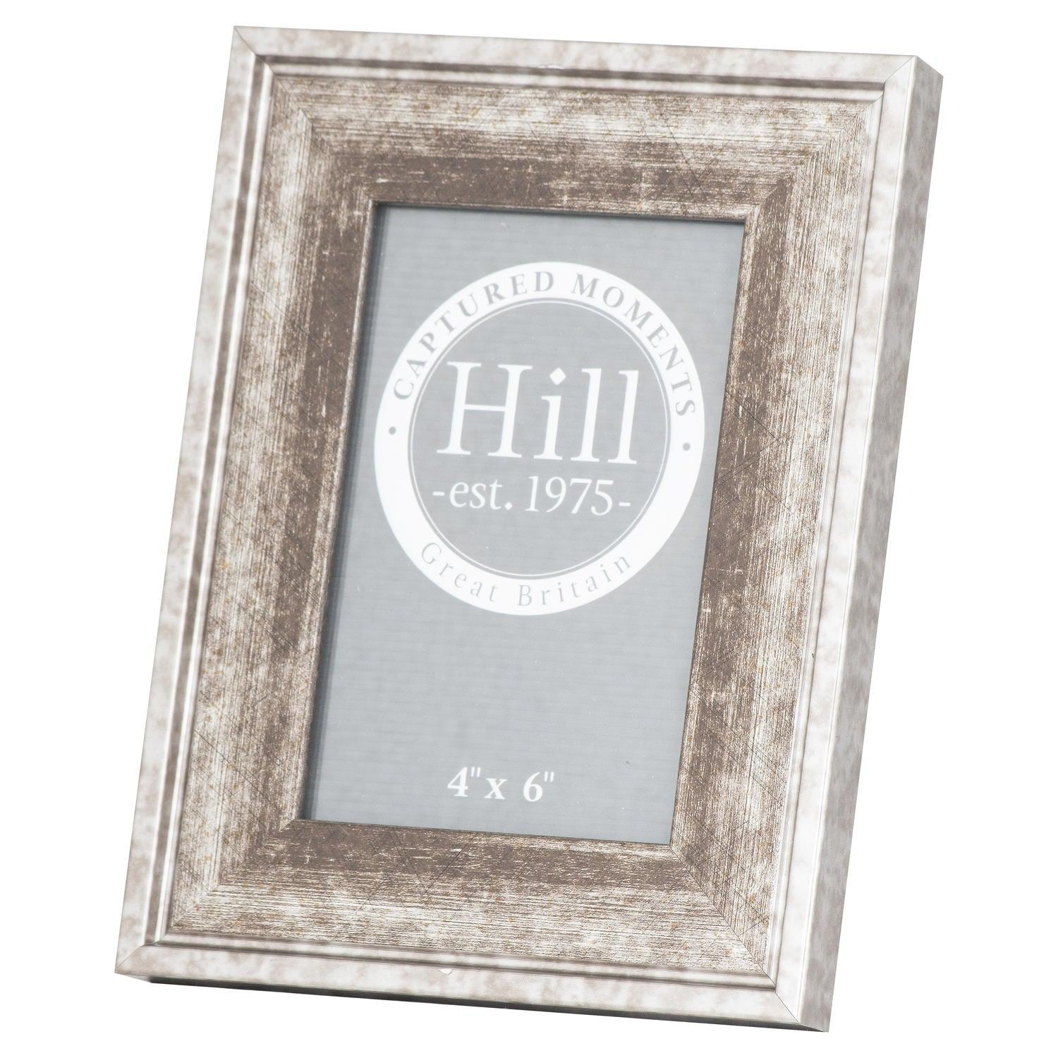 Antique Silver Mottled 4X6 Photo Frame - Eudemonia Home Goods