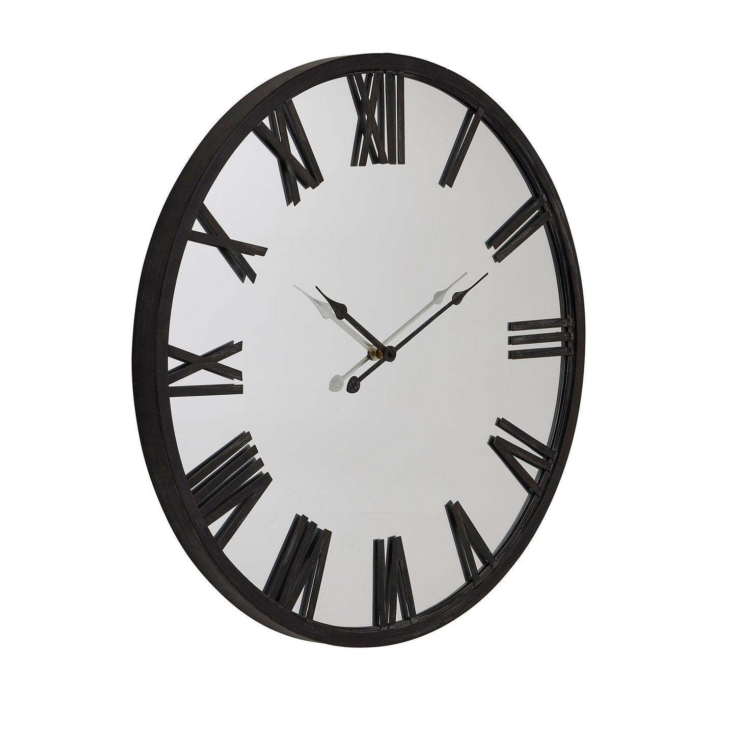 Marston Mirrored Wall Clock - Eudemonia Home Goods