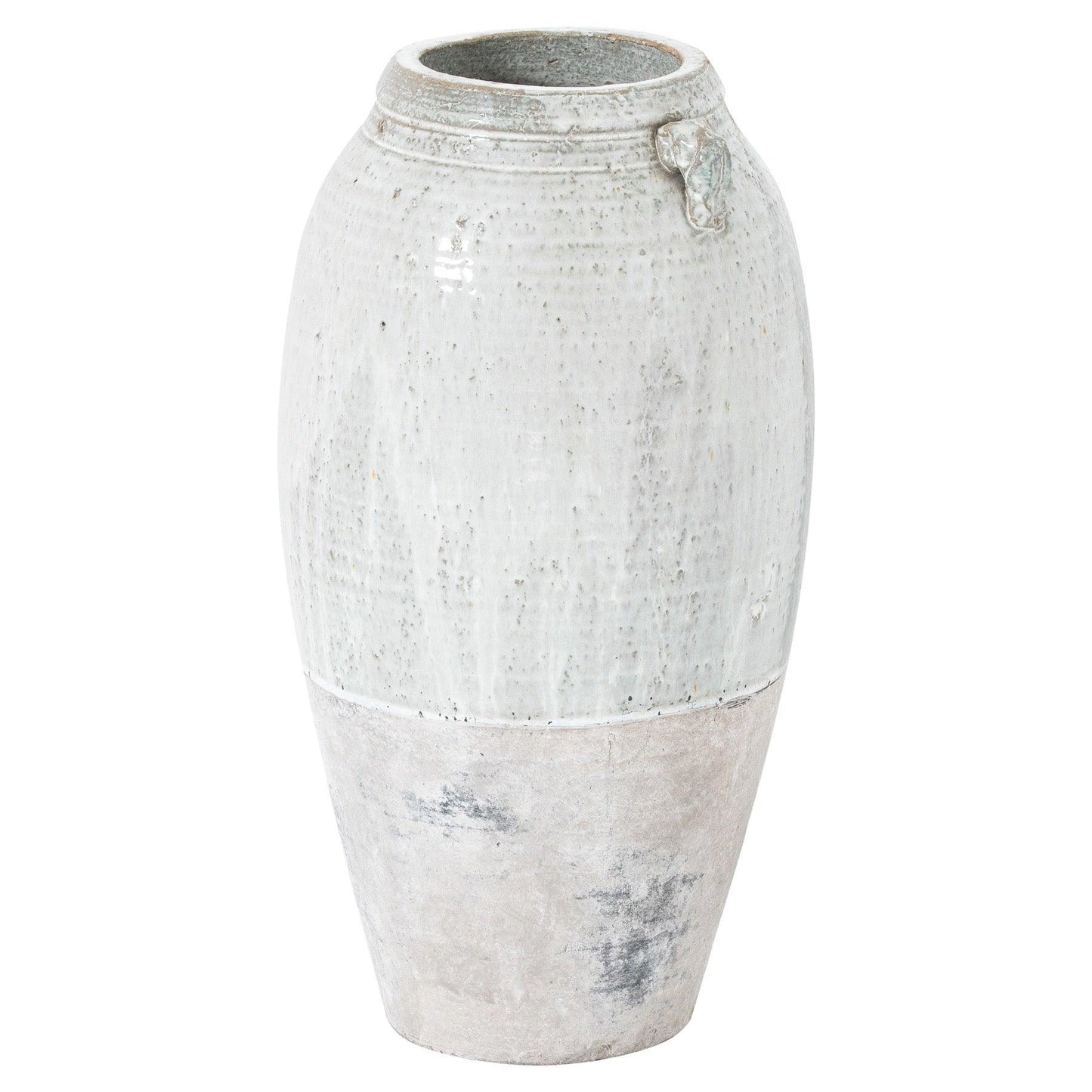 Ceramic Dipped Amphora Vase - Eudemonia Home Goods