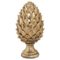 Tall Gold Pinecone Finial - Eudemonia Home Goods