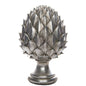 Large Silver Pinecone Finial - Eudemonia Home Goods