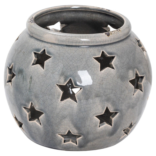 Garda Large Star Candle Lantern - Eudemonia Home Goods