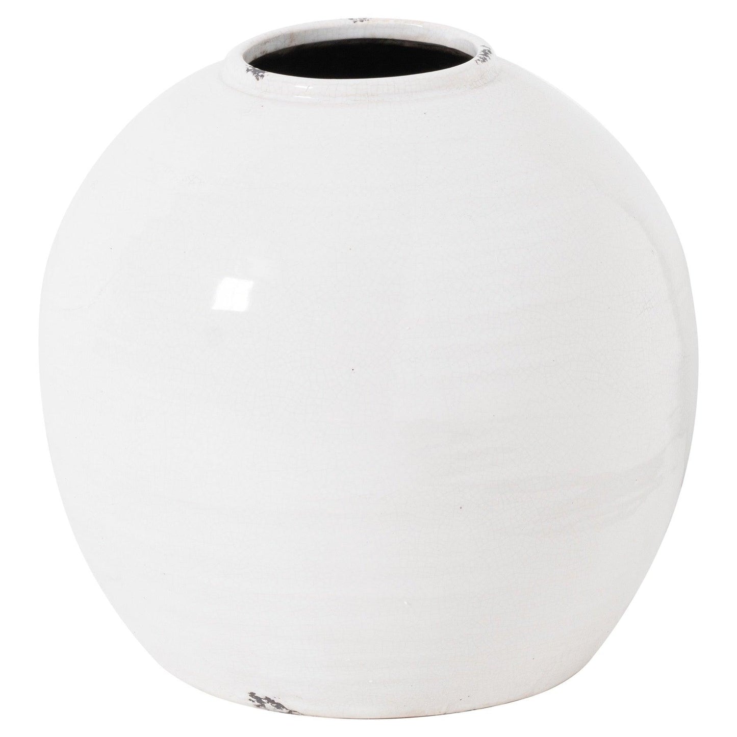 Garda Glazed Tiber Vase - Eudemonia Home Goods