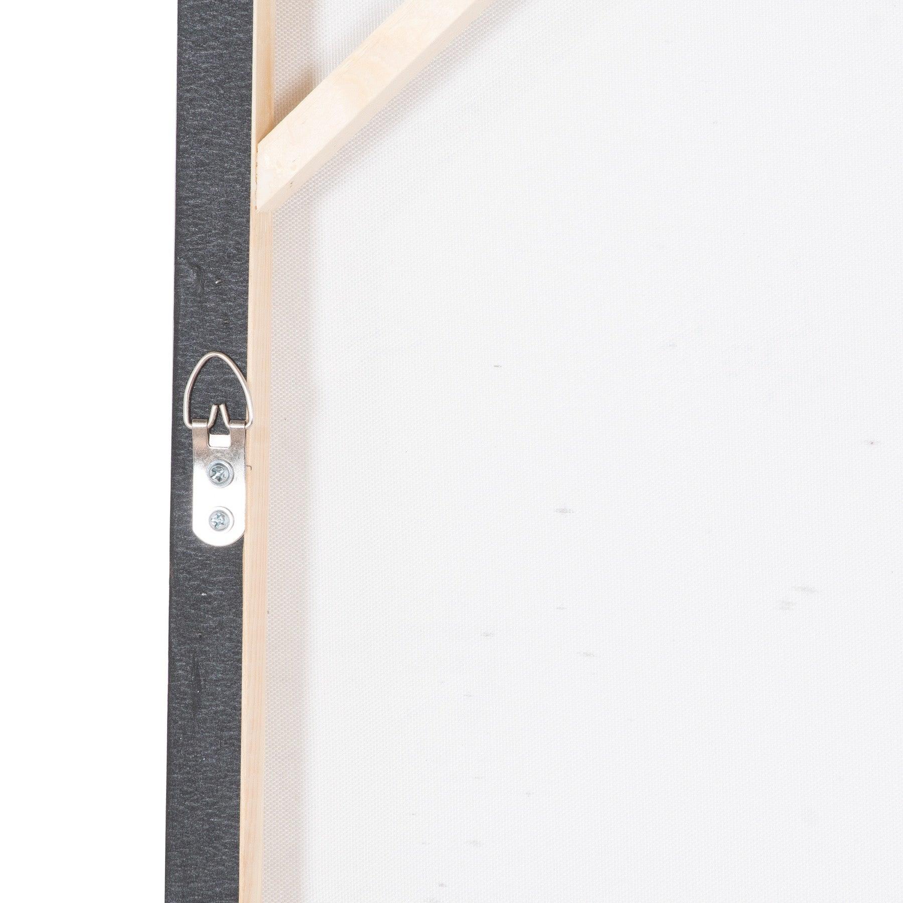 Galaxy Silver And Grey Hand Painted Canvas - Eudemonia Home Goods