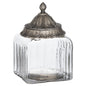Moroccan Style Lidded Medium Display Jar - Eudemonia Home Goods