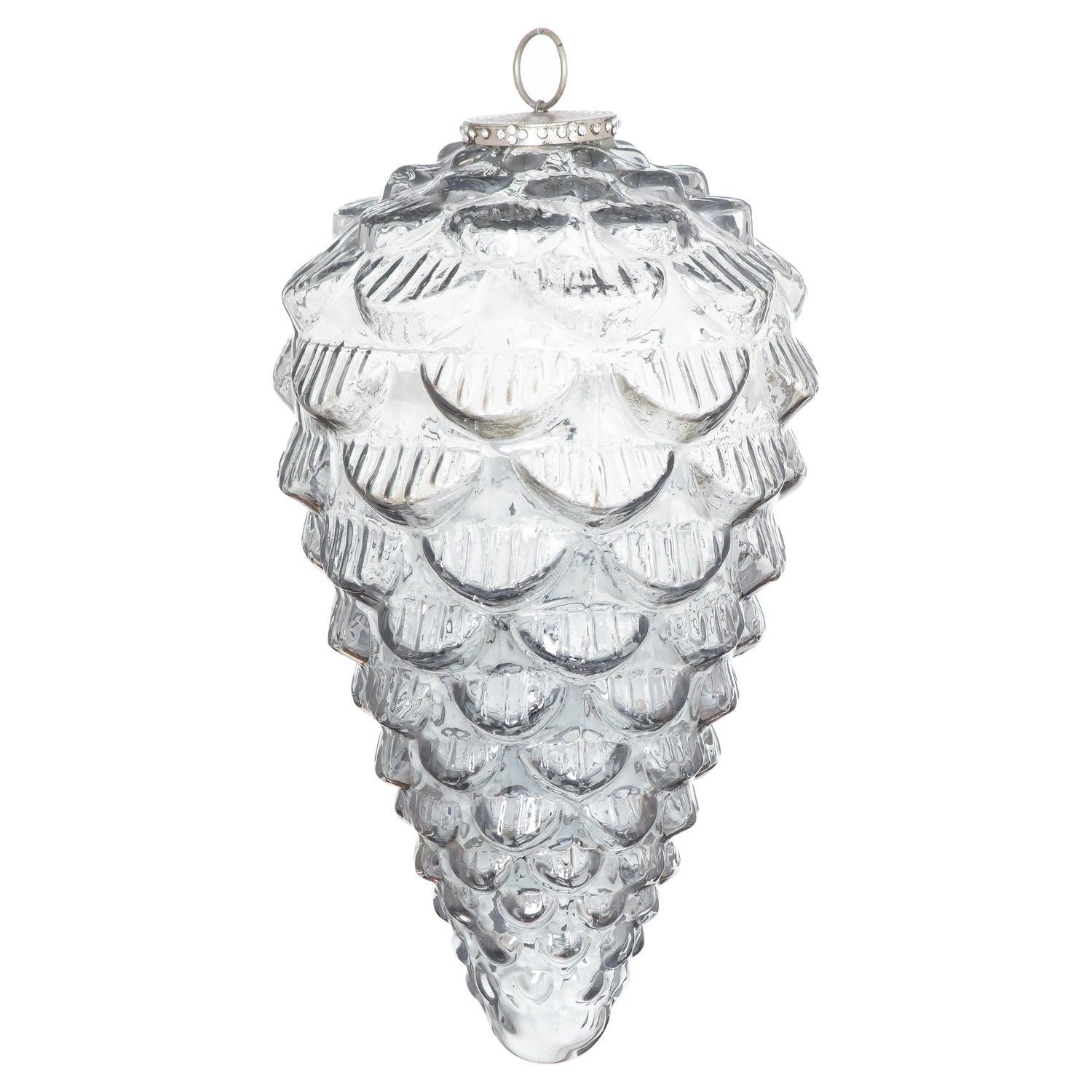 The Noel Collection Smoked Midnight Acorn XL Bauble - Eudemonia Home Goods