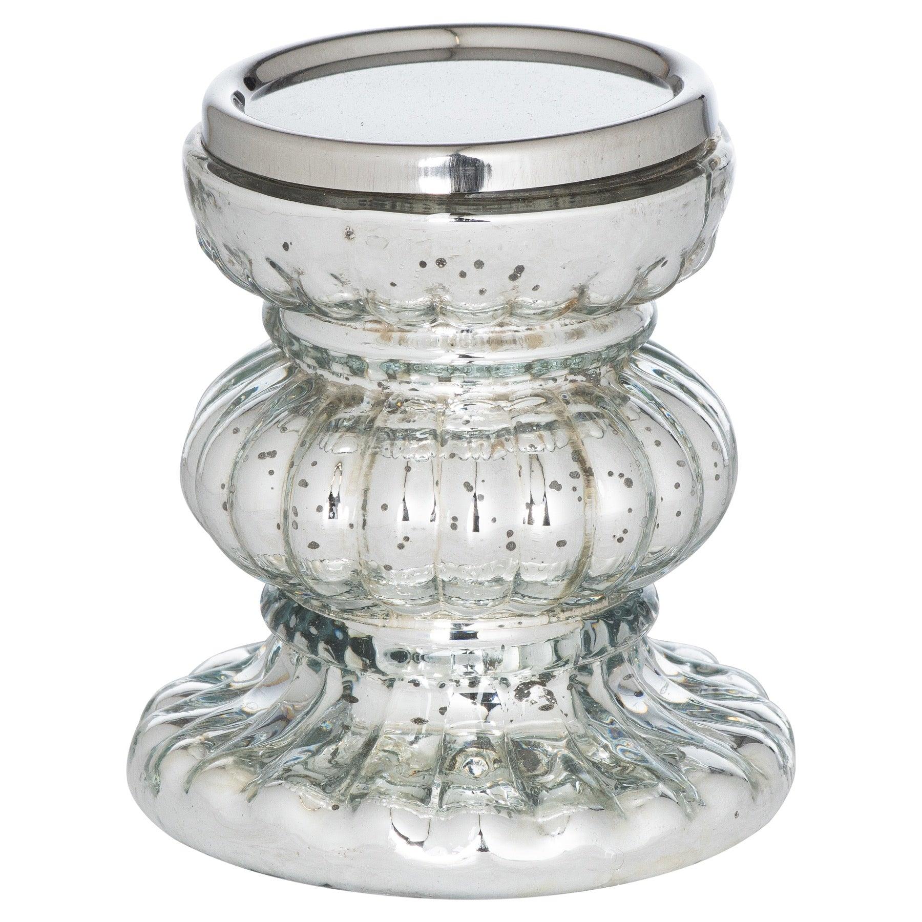 Mercury Effect Bonbon Medium Candle Holder - Eudemonia Home Goods