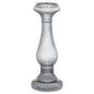Smoked Midnight Large Candle Pillar - Eudemonia Home Goods