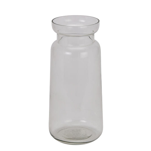 Clear Bottle Vase - Eudemonia Home Goods