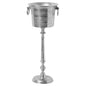 Large Cast Aluminium Standing Champagne Cooler - Eudemonia Home Goods