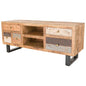 Reclaimed Industrial Media Unit - Eudemonia Home Goods