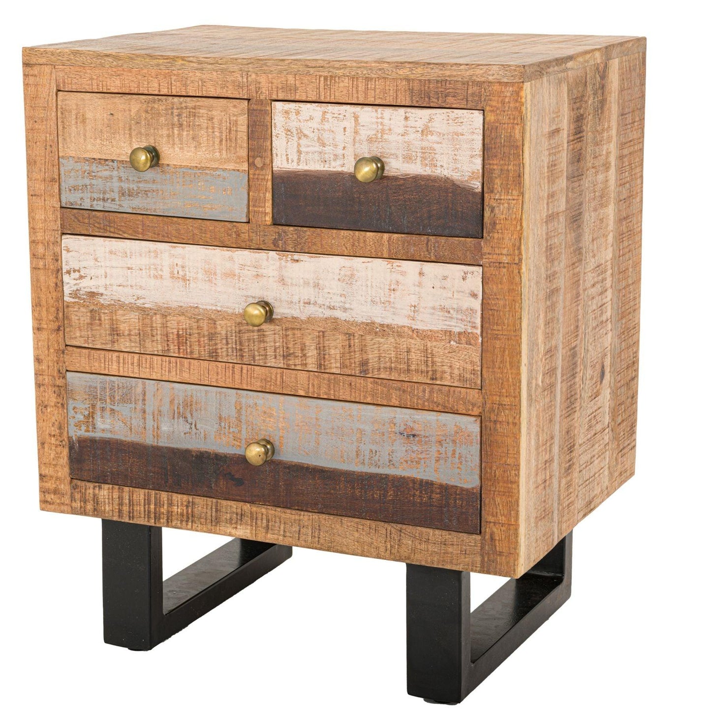 Reclaimed Industrial Side Unit - Eudemonia Home Goods