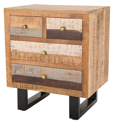 Reclaimed Industrial Side Unit - Eudemonia Home Goods