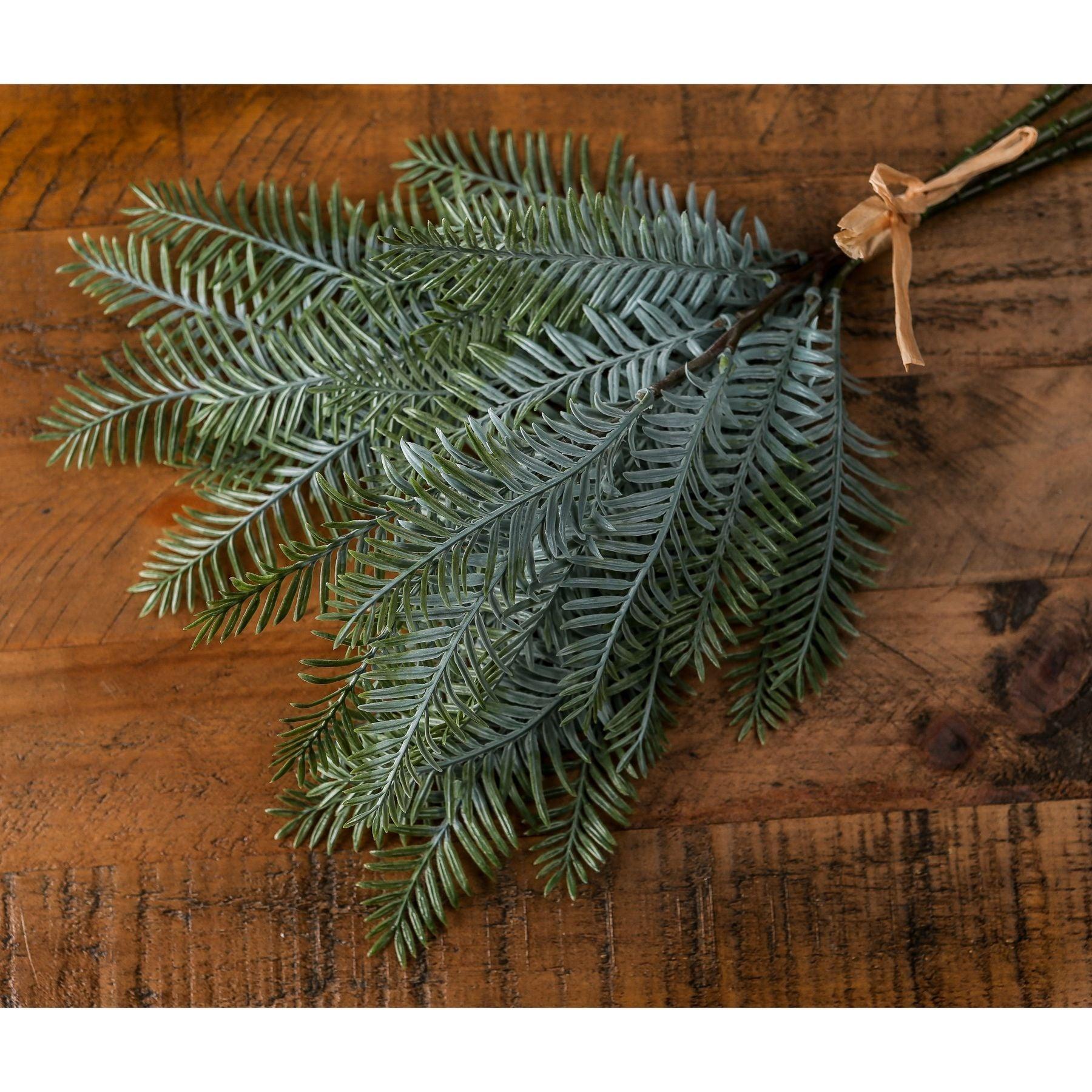 Pine Leaf Greenery Bunch - Eudemonia Home Goods