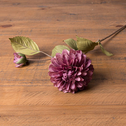 Dusty Pink Dahlia Stem - Eudemonia Home Goods