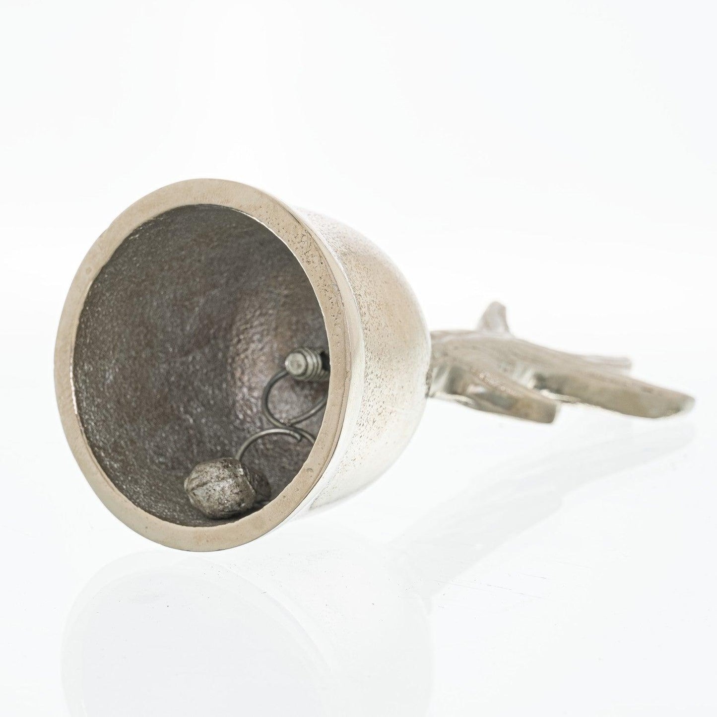 Silver Antler Desk Bell - Eudemonia Home Goods