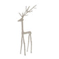 Silver Standing Stag Ornament - Eudemonia Home Goods