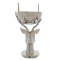Silver Stag Bowl Ornament - Eudemonia Home Goods