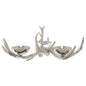 Silver Antler Serving Bowls Ornament - Eudemonia Home Goods
