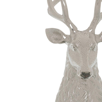 Silver Stag Wine Bottle Holder - Eudemonia Home Goods