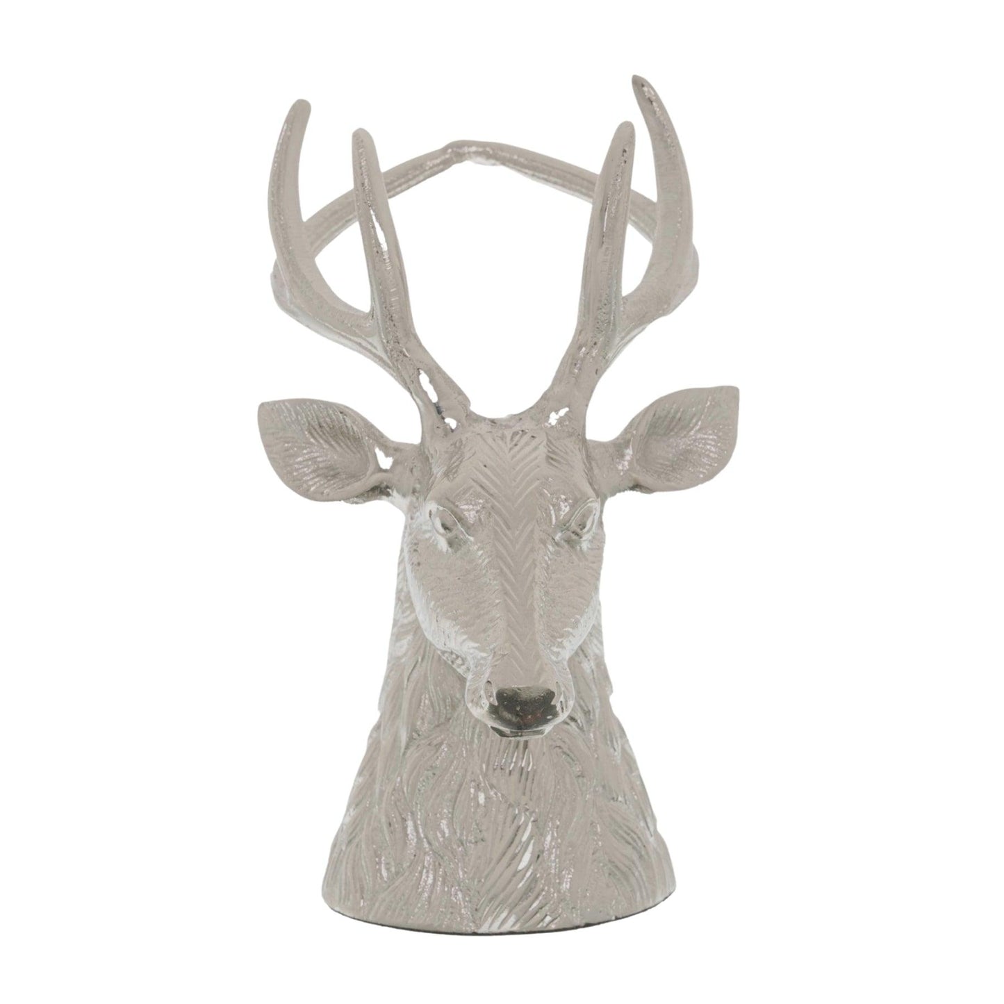 Silver Stag Wine Bottle Holder - Eudemonia Home Goods