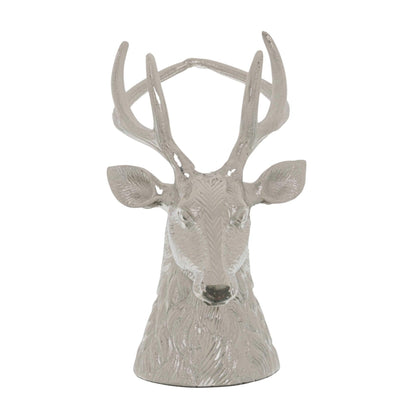 Silver Stag Wine Bottle Holder - Eudemonia Home Goods