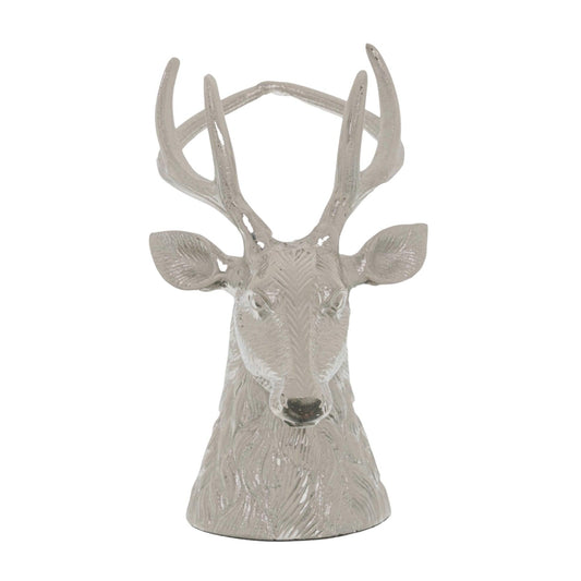 Silver Stag Wine Bottle Holder - Eudemonia Home Goods