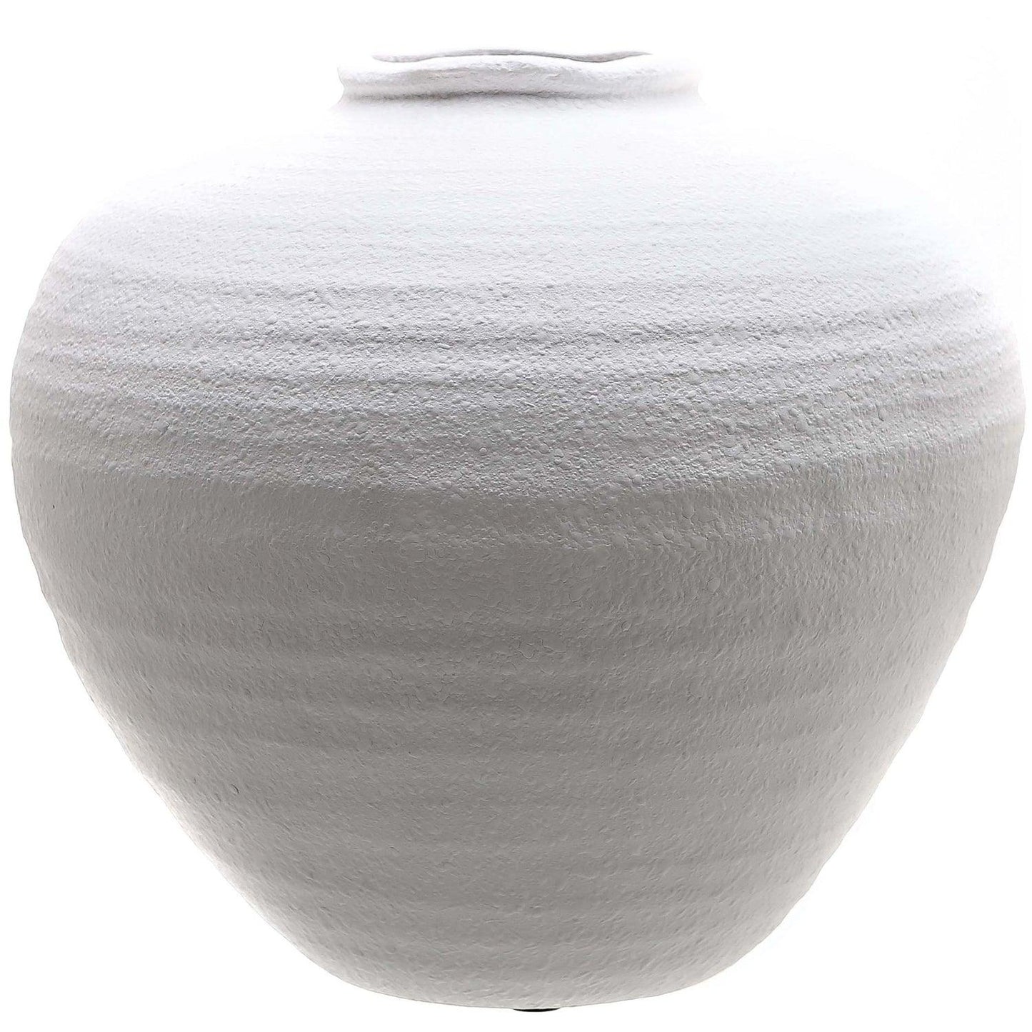 Regola Matt White Ceramic Vase - Eudemonia Home Goods