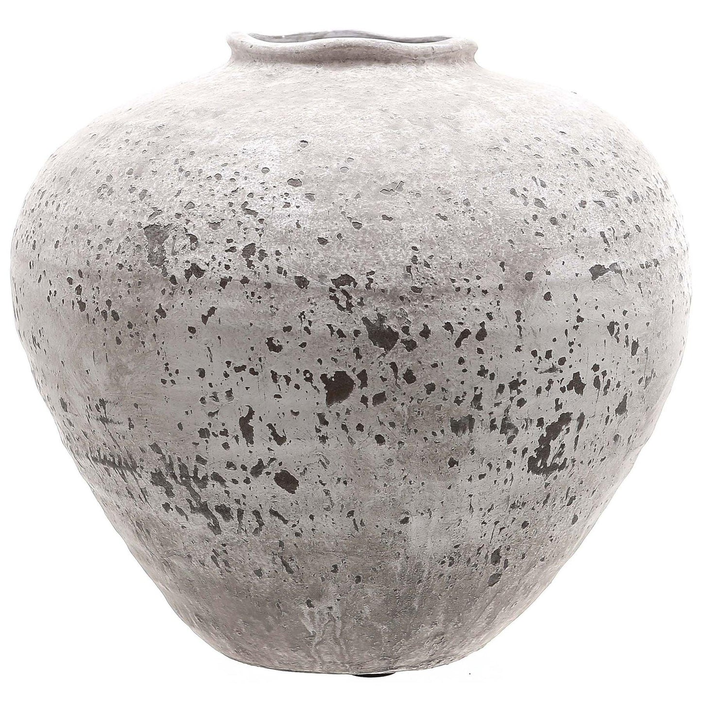 Regola Stone Ceramic Vase - Eudemonia Home Goods