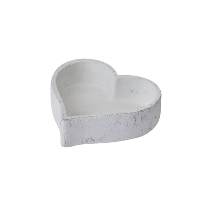 Set Of Three Large Matt White Ceramic Dishes - Eudemonia Home Goods