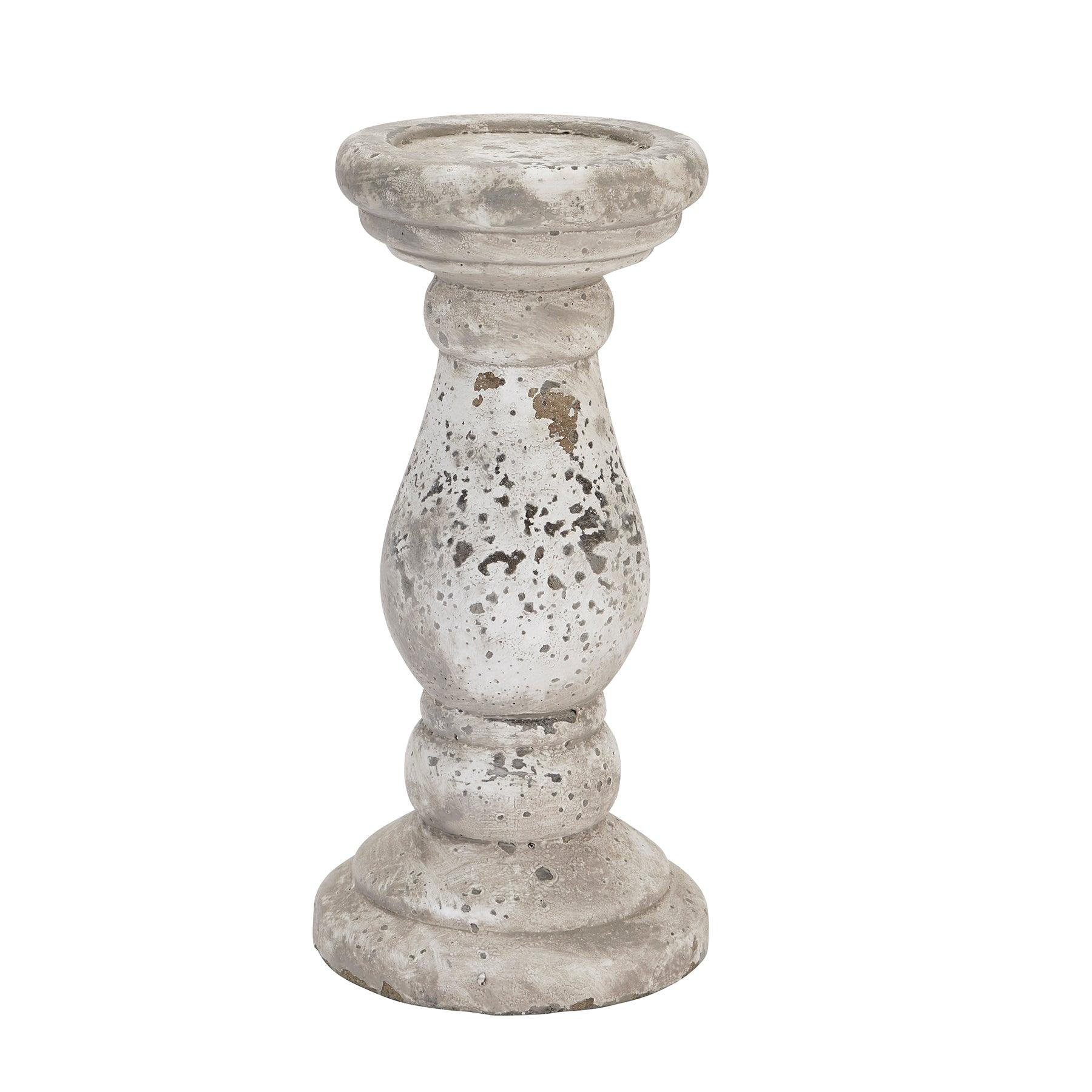 Stone Ceramic Candle Holder - Eudemonia Home Goods