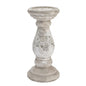 Large Stone Ceramic Candle Holder - Eudemonia Home Goods