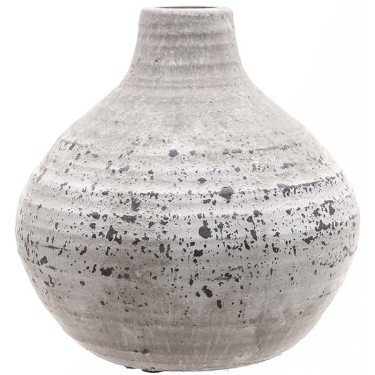 Amphora Stone Ceramic Vase - Eudemonia Home Goods