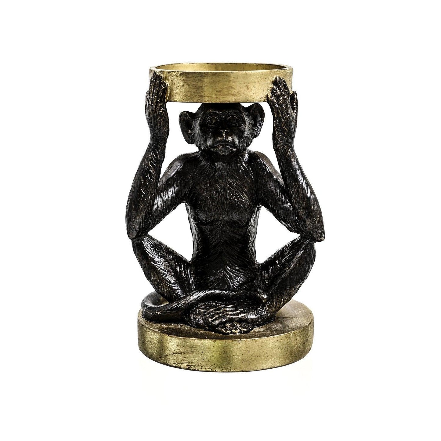 Small Monkey Candle Holder - Eudemonia Home Goods