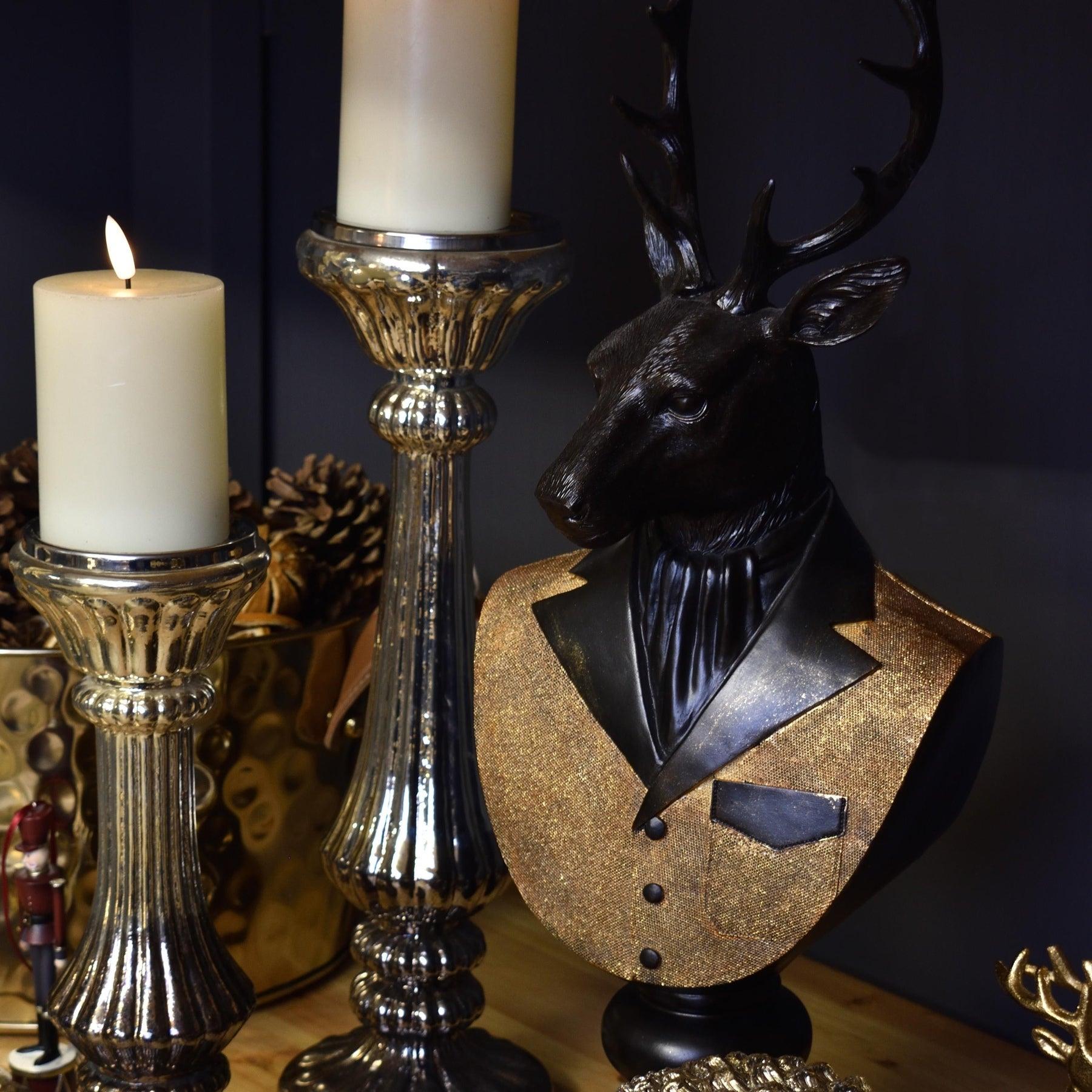 Charles The Stag Bust - Eudemonia Home Goods