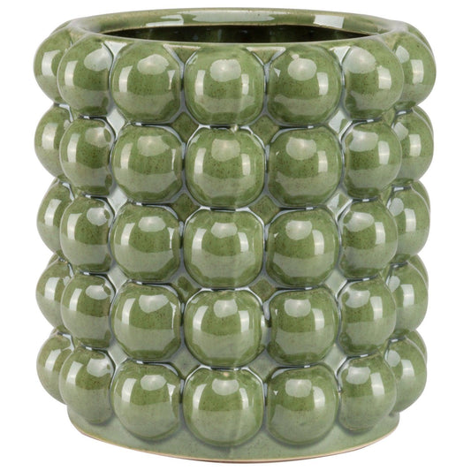 Seville Collection Large Olive Bubble Planter - Eudemonia Home Goods