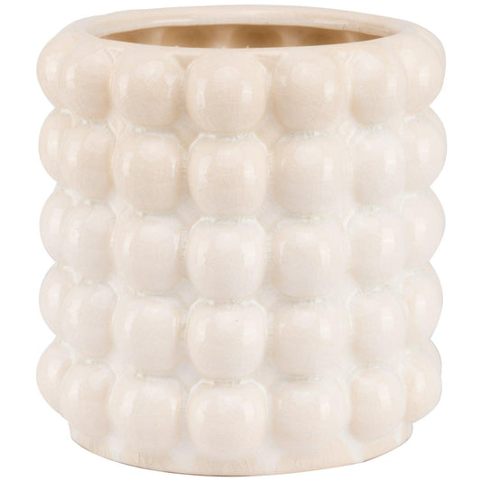 Seville Collection Large Cream Bubble Panter - Eudemonia Home Goods