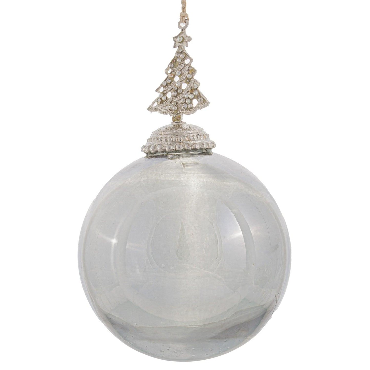 The Noel Collection Smoked Midnight Tree Top Bauble - Eudemonia Home Goods