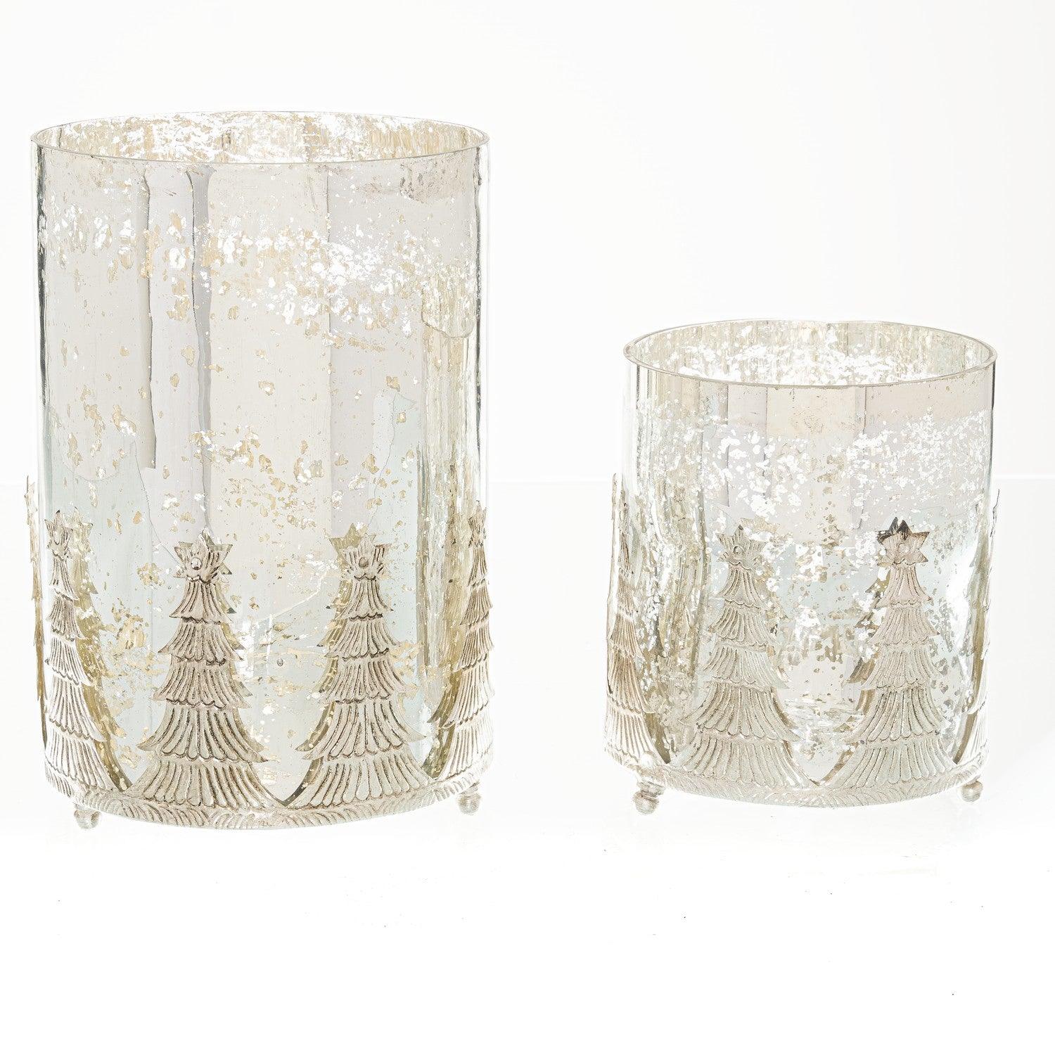 The Noel Collection Large Christmas Tree Candle Holder - Eudemonia Home Goods